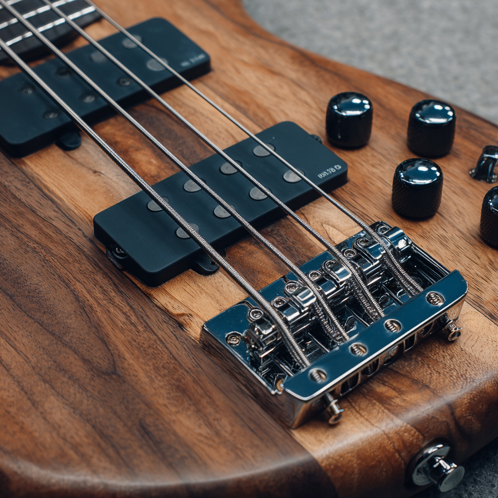bass gitarre aufbau